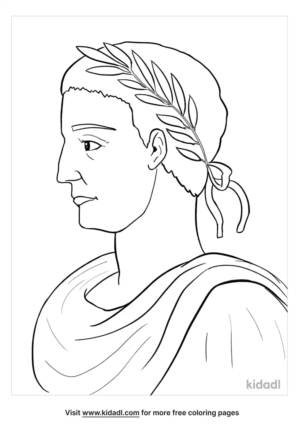 Constantine The Great Coloring Page