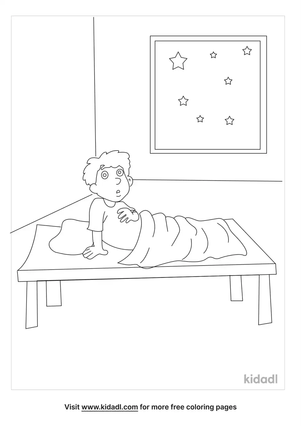 Graphic Samuel And The Star Coloring Page