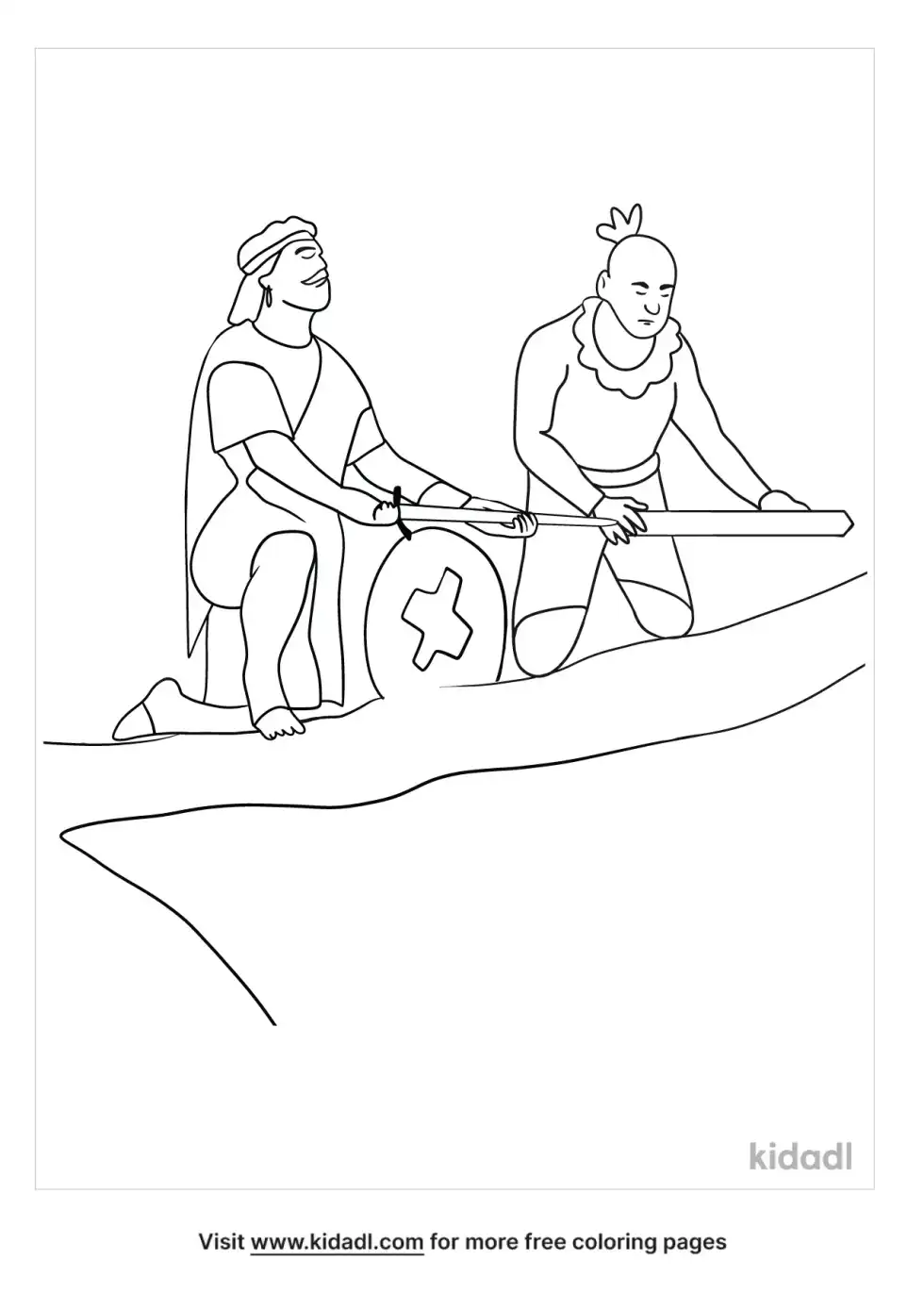 Anti-Nephi-Lehies Coloring Page