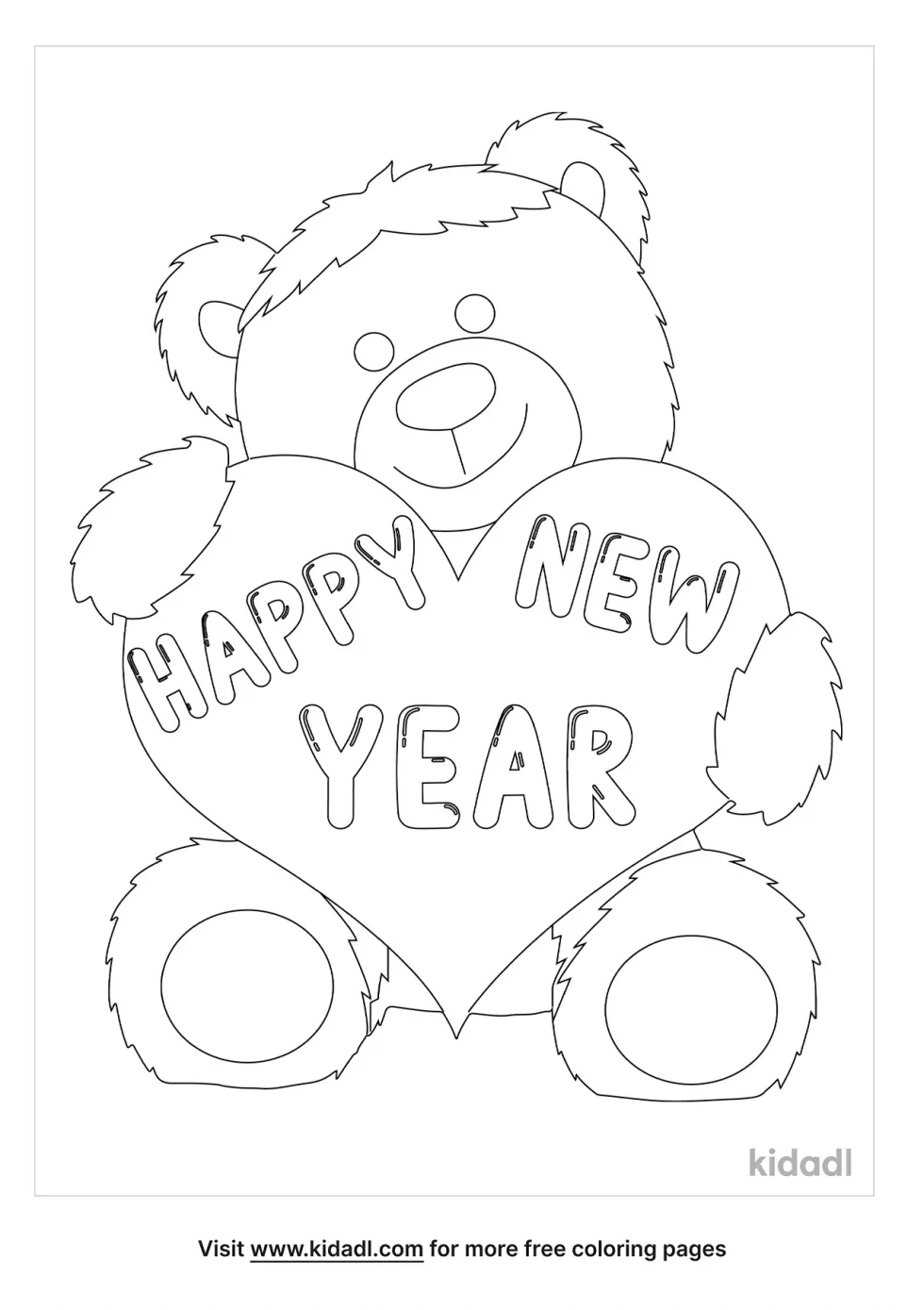 Happy New Year Bear