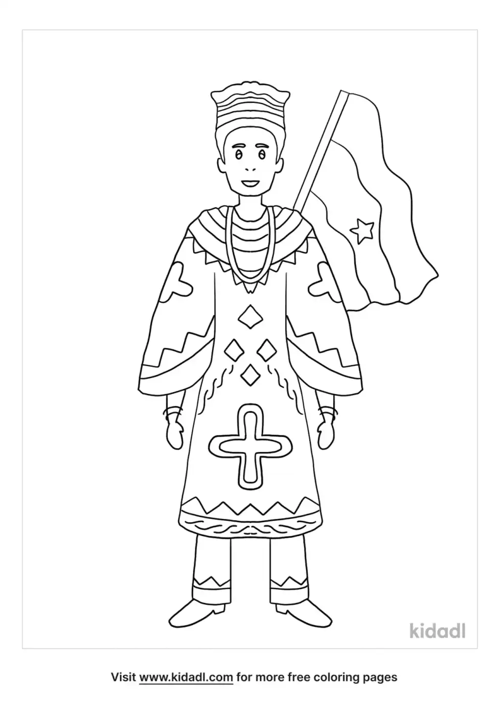 Cameroon Coloring Page