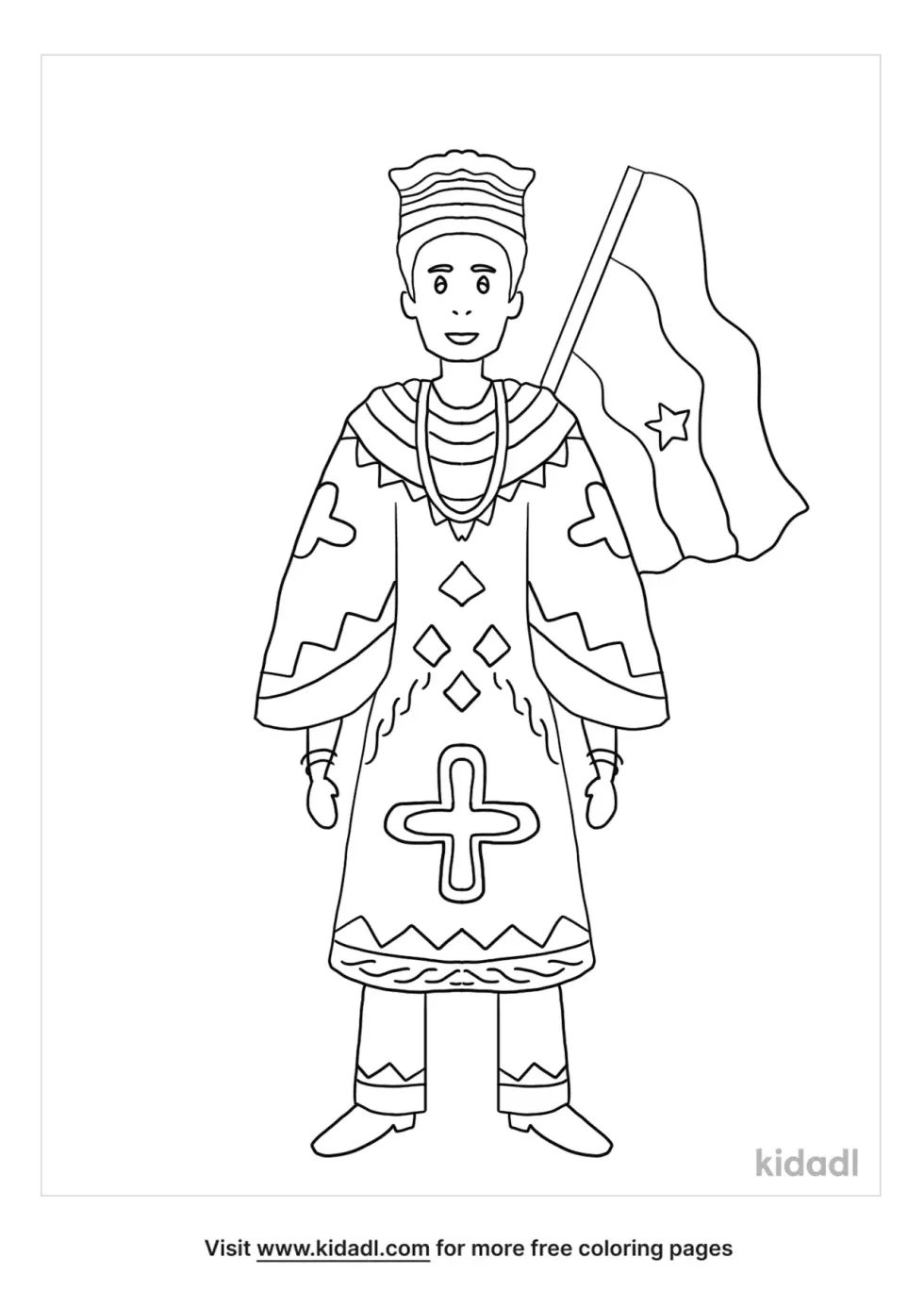 Cameroon Coloring Page