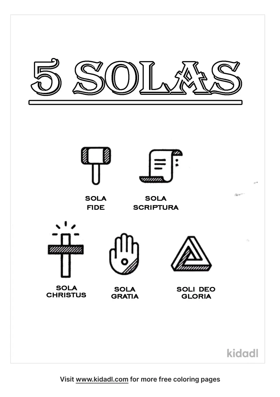 The 5 Solas
