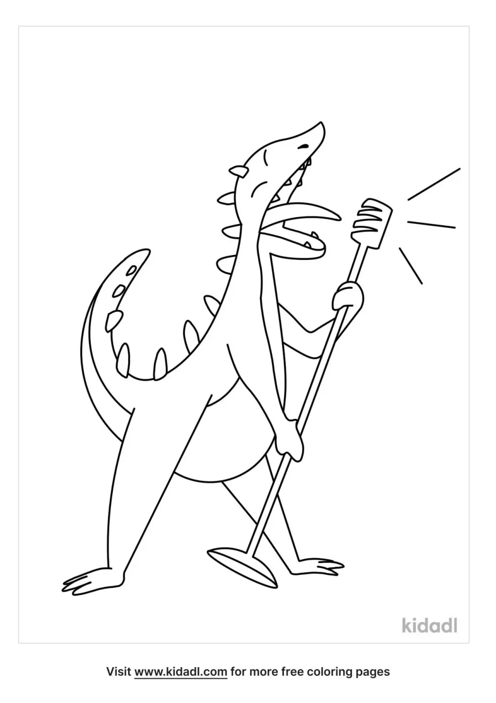 Singing Dinosaur