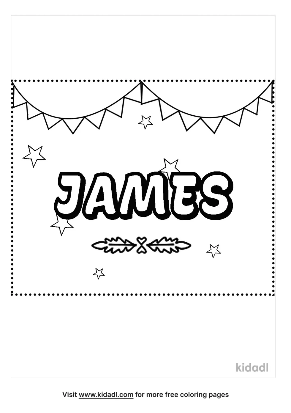 That Says James