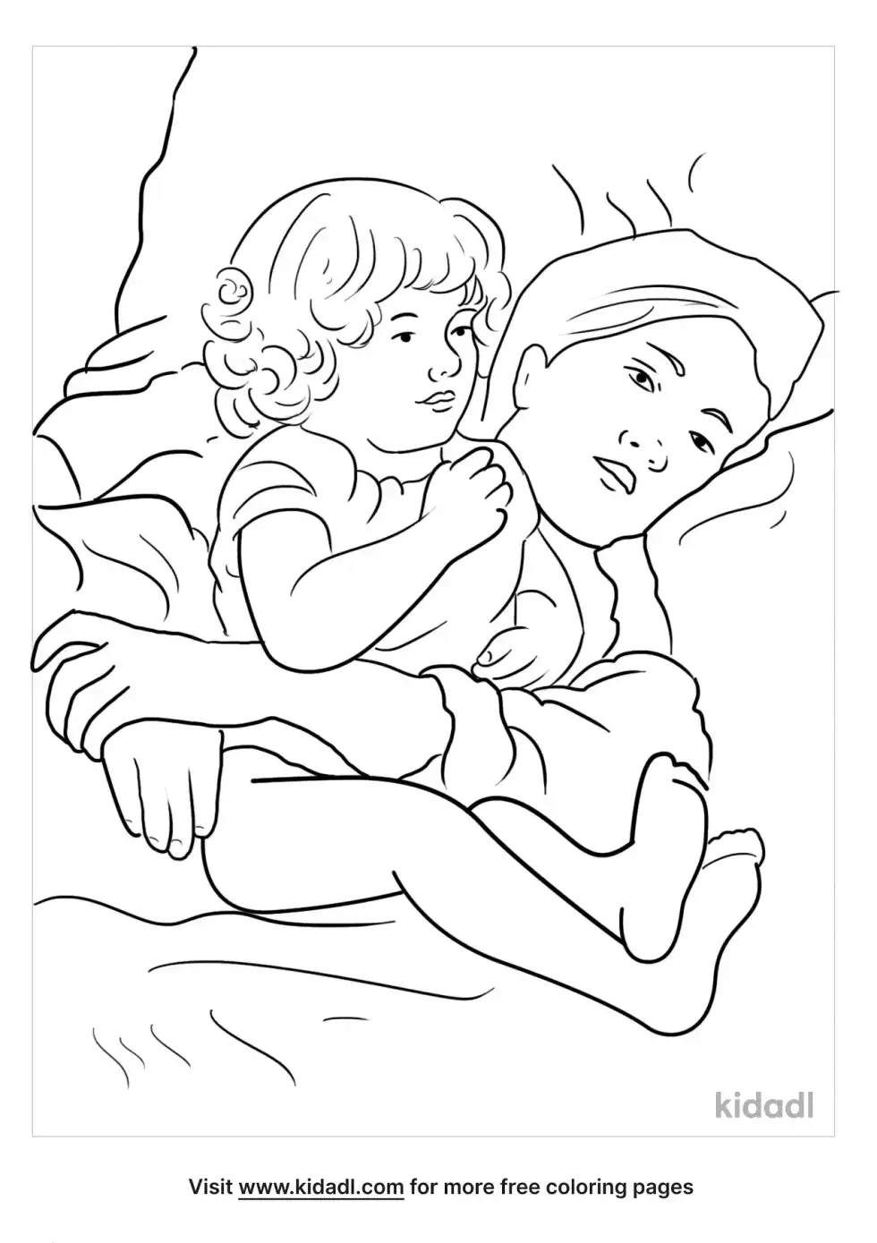 Mary Cassatt Coloring Page