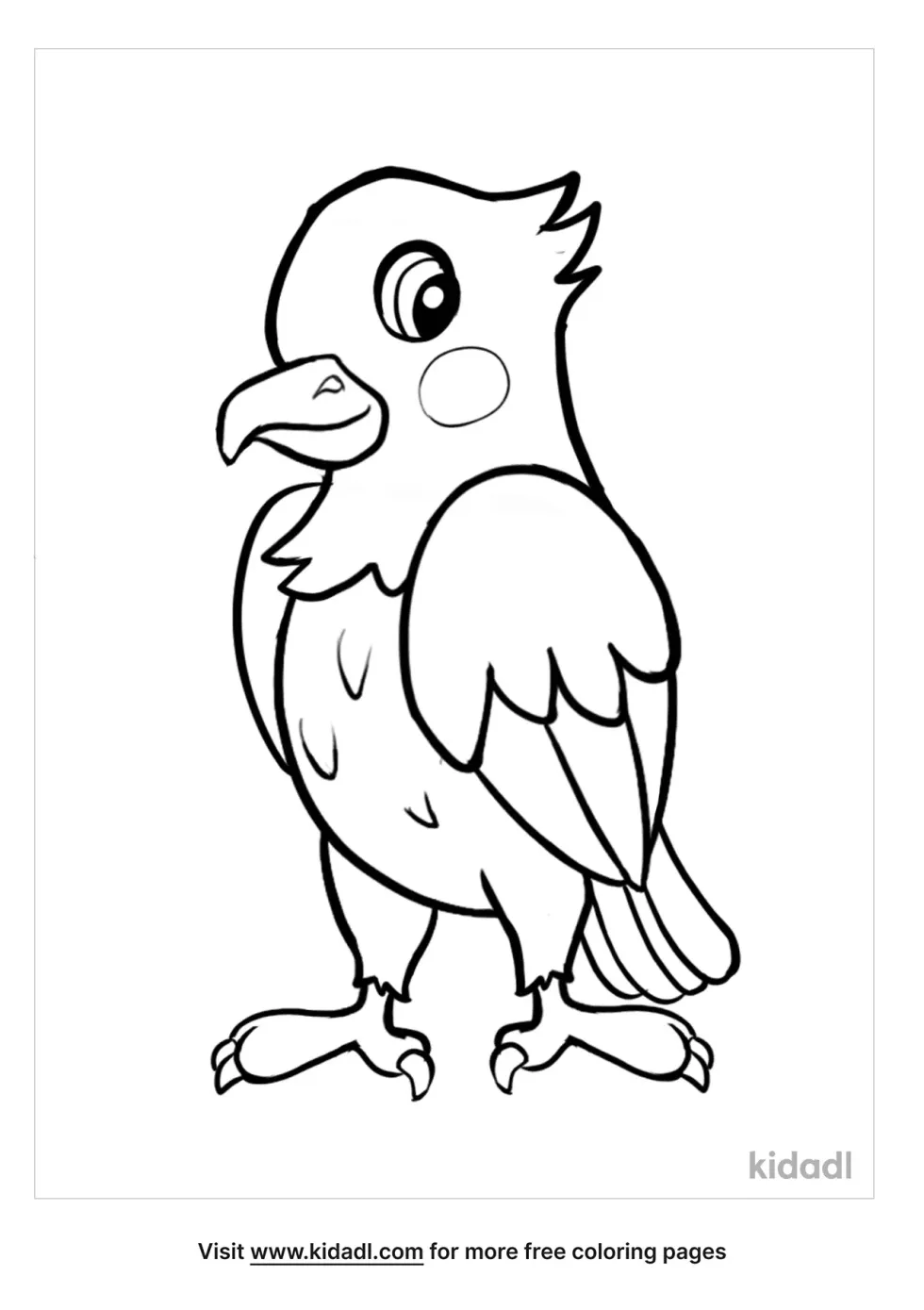 Chibi Bald Eagle