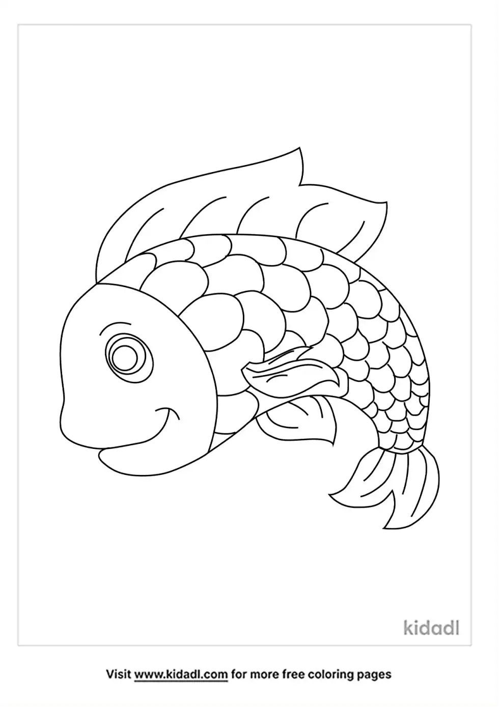 Bluefish Coloring Page