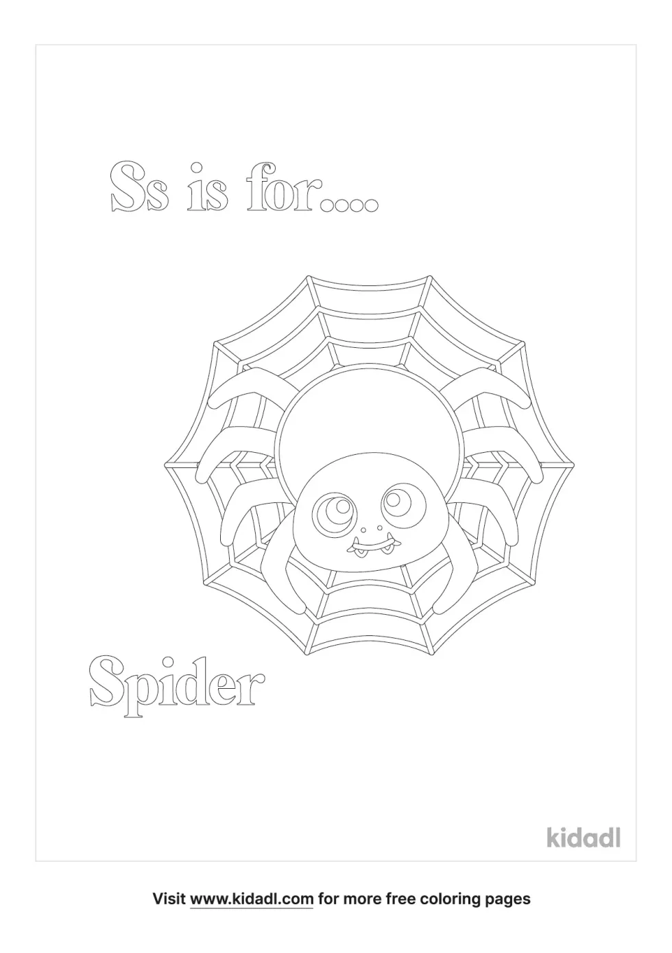 S Is For Spider