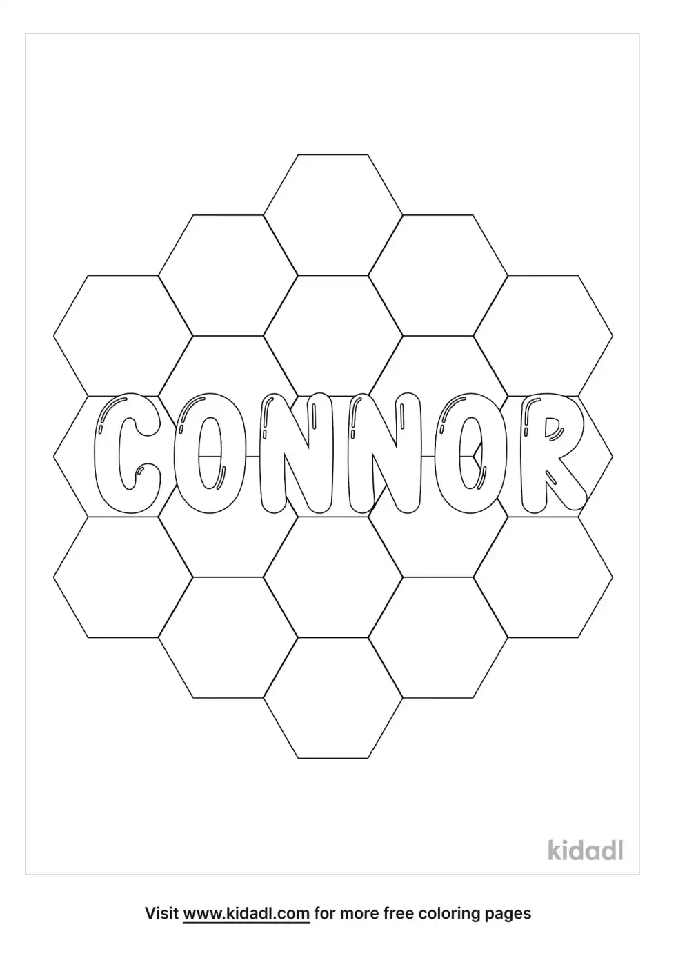 Connor Coloring Page