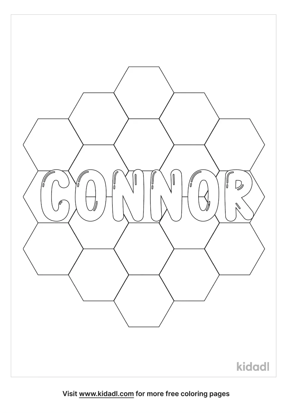 Connor Coloring Page