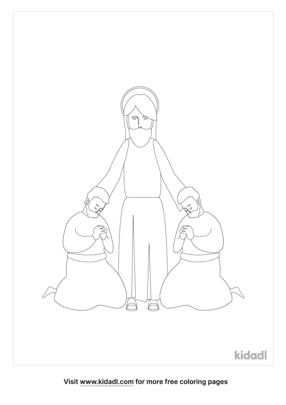 LDS Joseph Smith Priesthood Coloring Page
