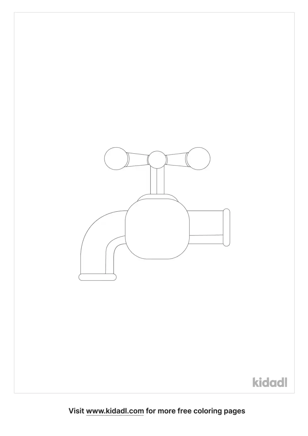 Tap Coloring Page