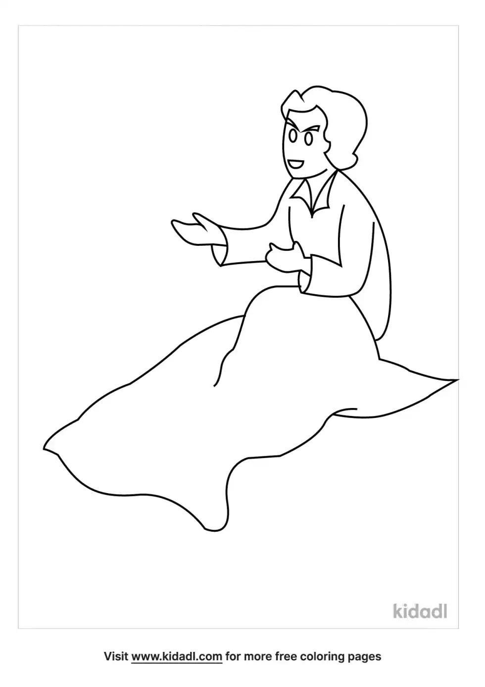 Young Samuel Coloring Page