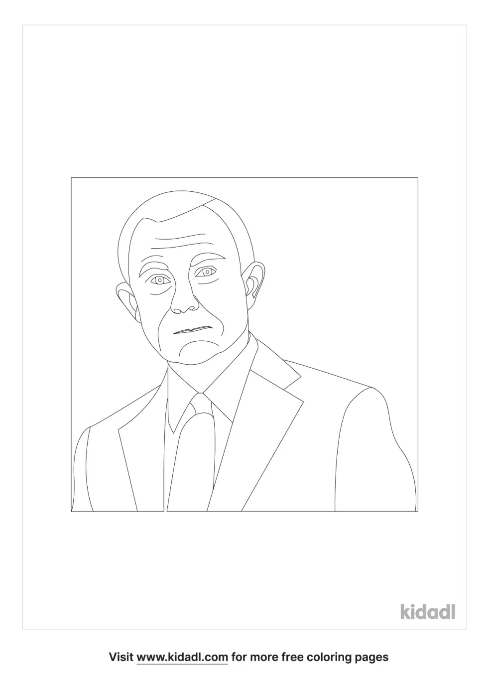 Jeff Sessions Coloring Page