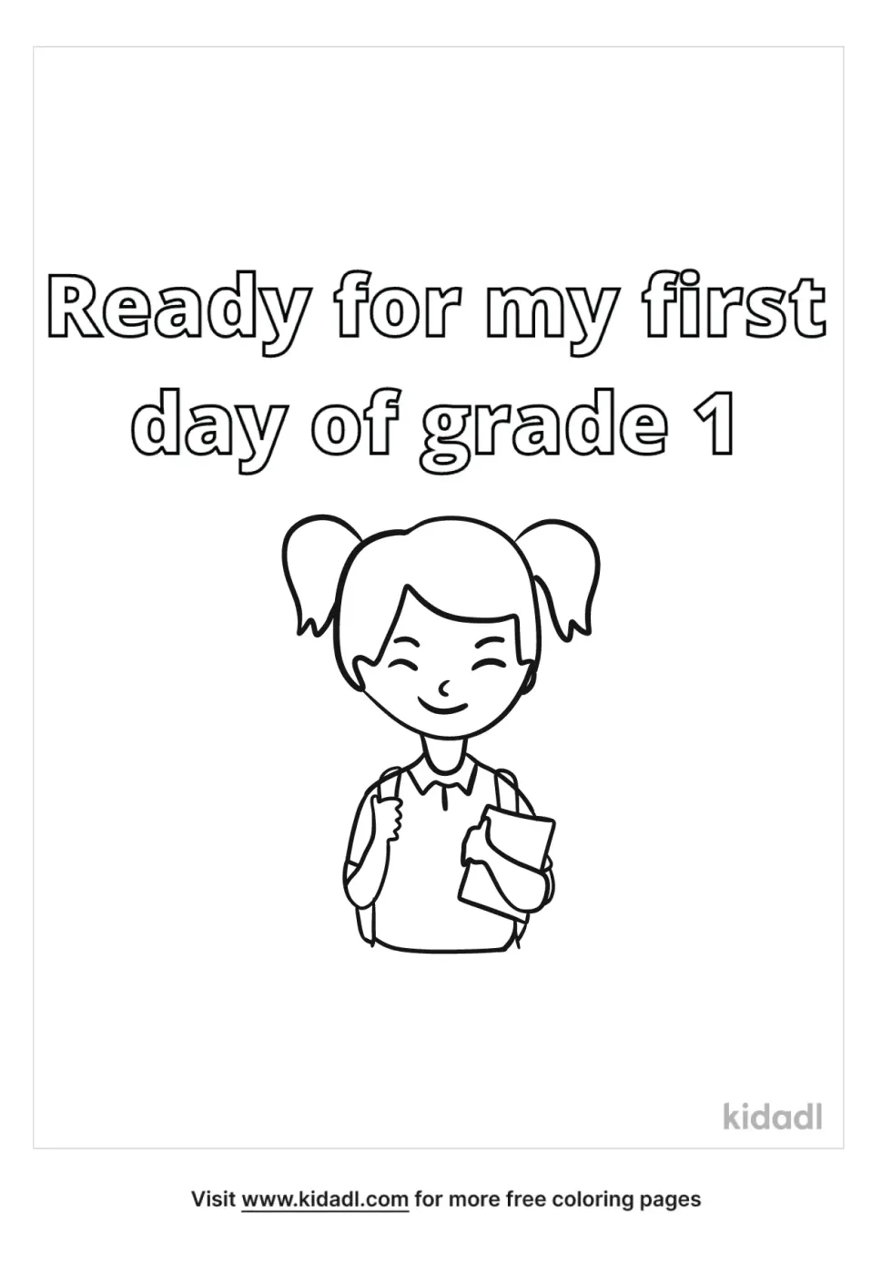 First Day Of 1st Grade