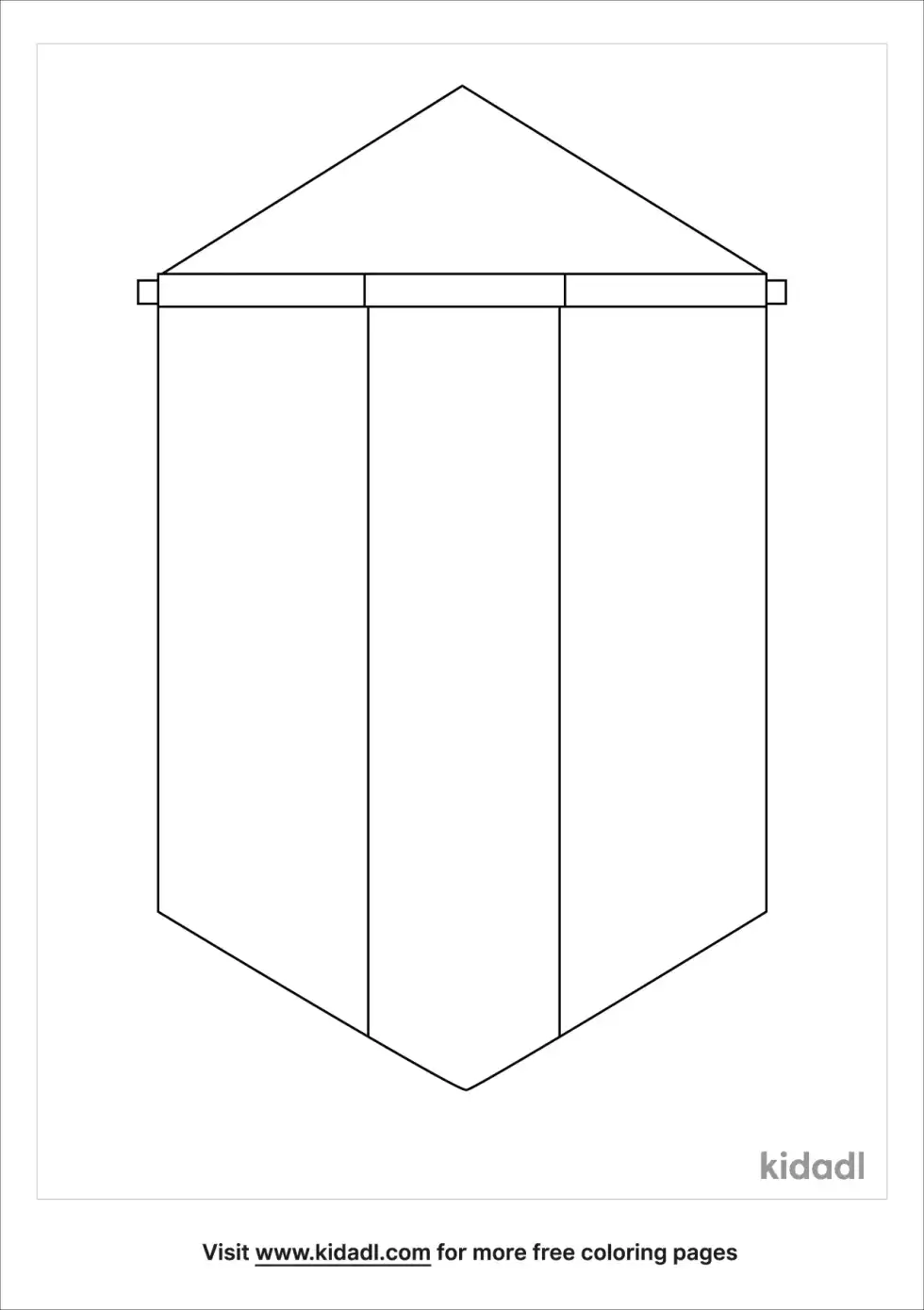 Hungary Flag Coloring Page
