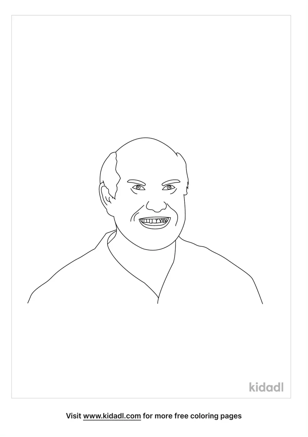 Terry Bradshaw Coloring Page