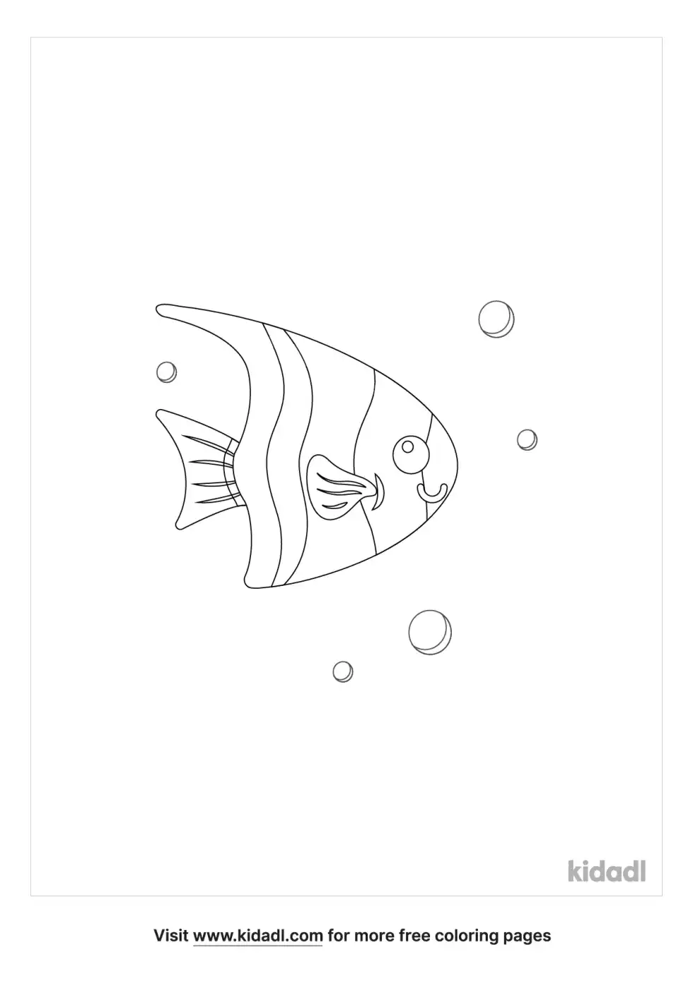 Pennant Coralfish Coloring Page