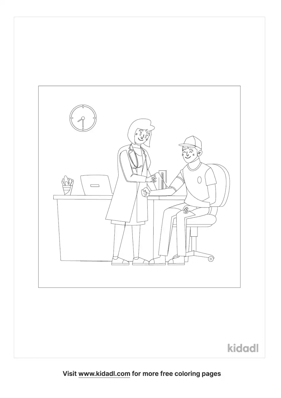 Diagnostic Coloring Page