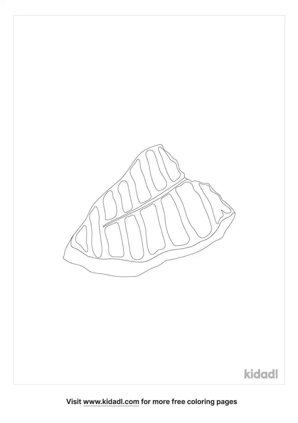 Tbone Stake Coloring Page