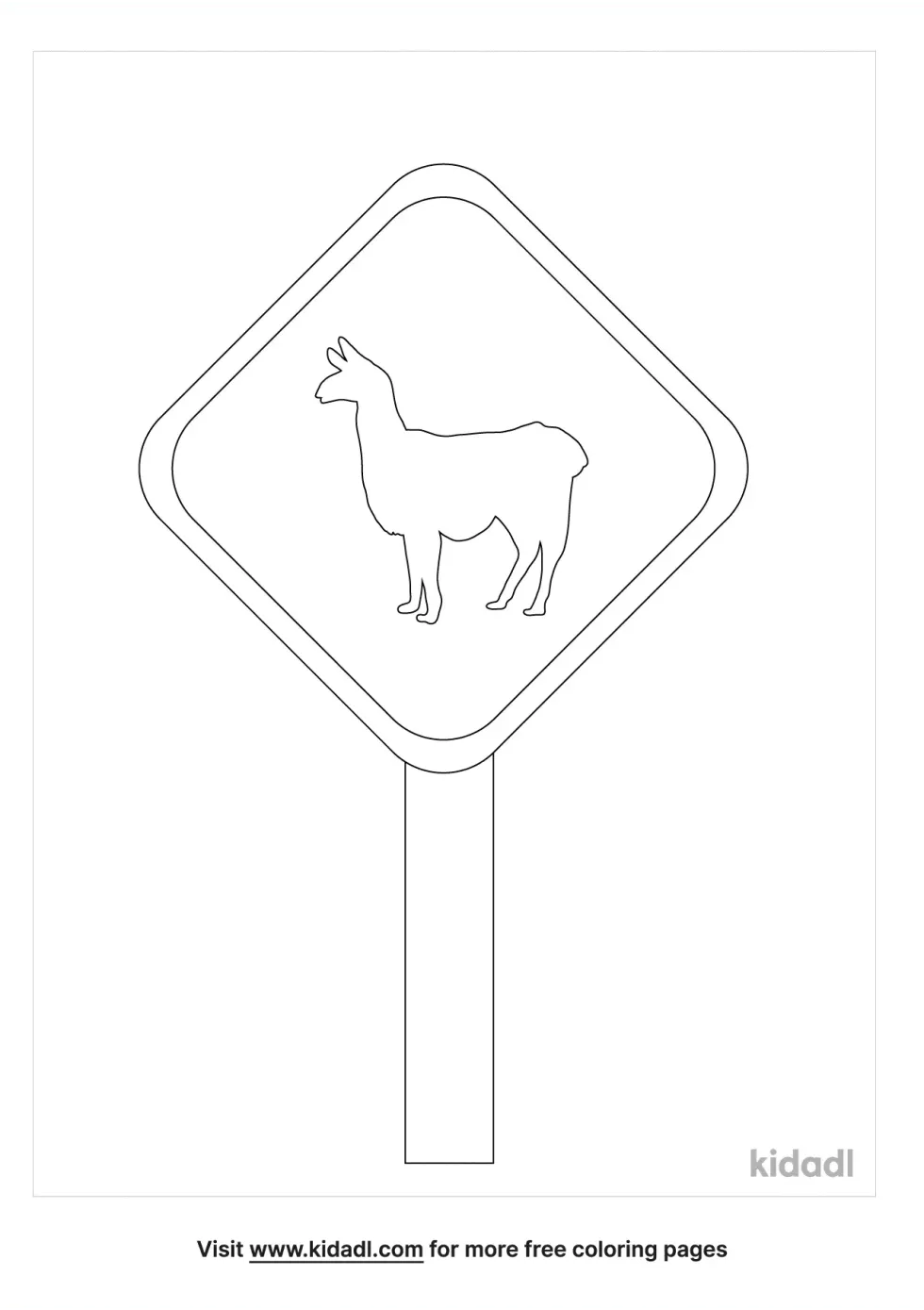 Llama Crossing