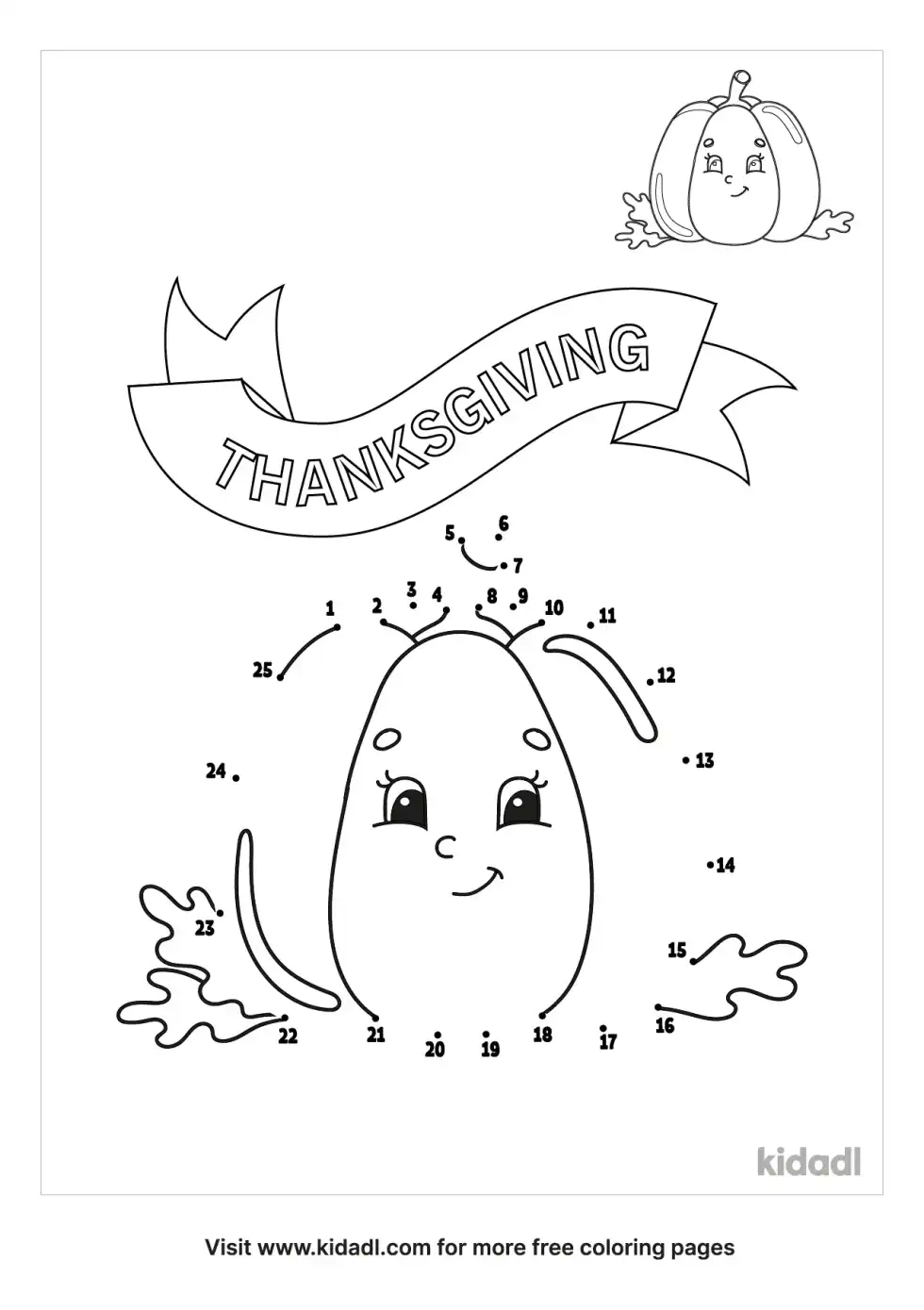 Thank You God For Toddlers Coloring Page