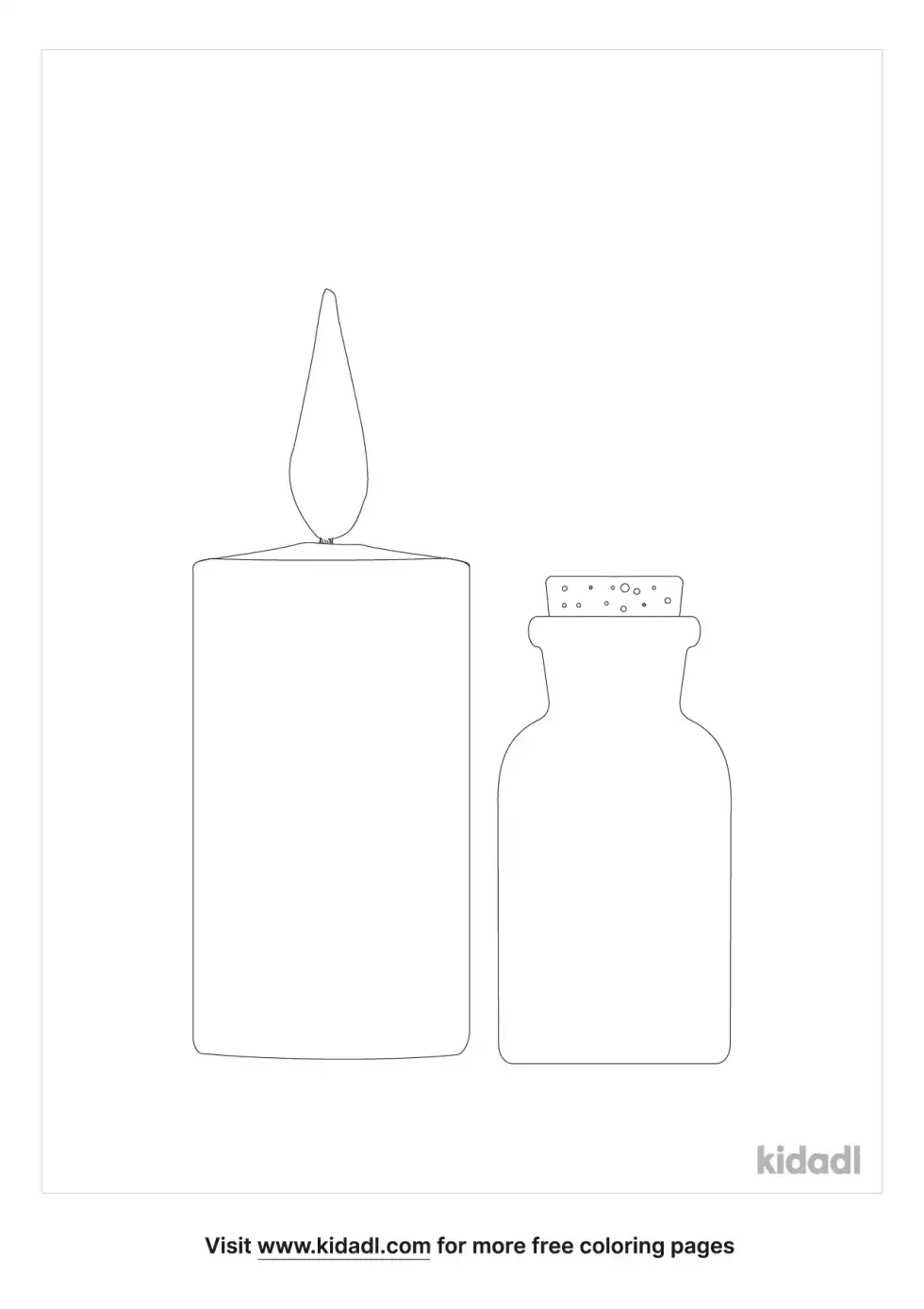 Salt And Light Coloring Page