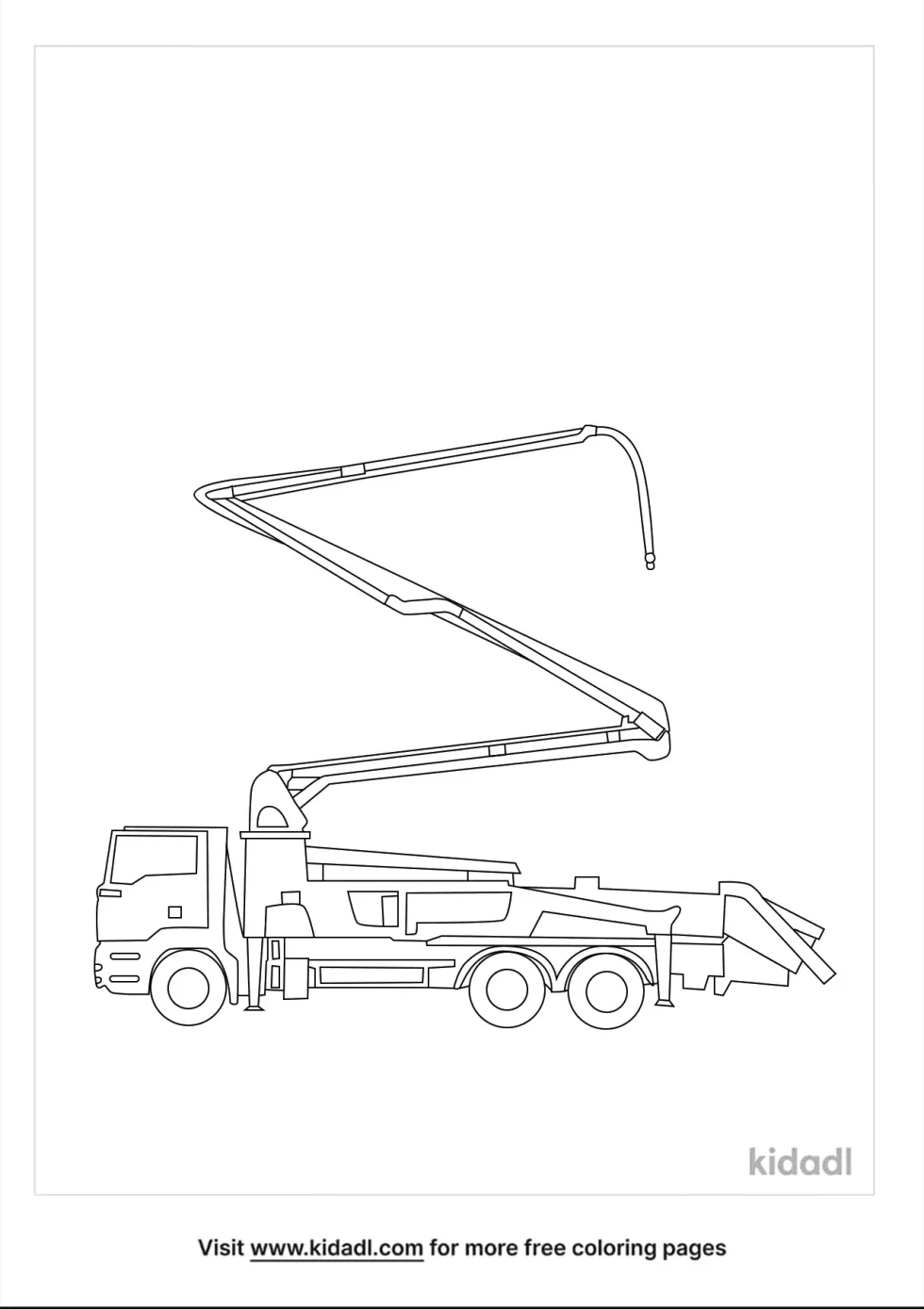 Concrete Boom Coloring Page