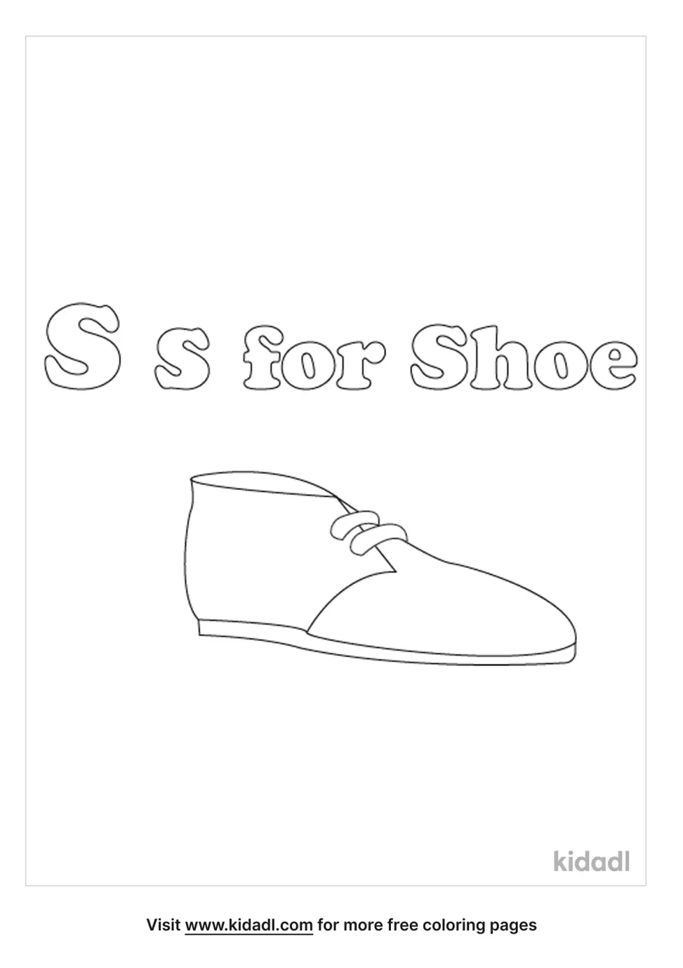 S Is For Shoes