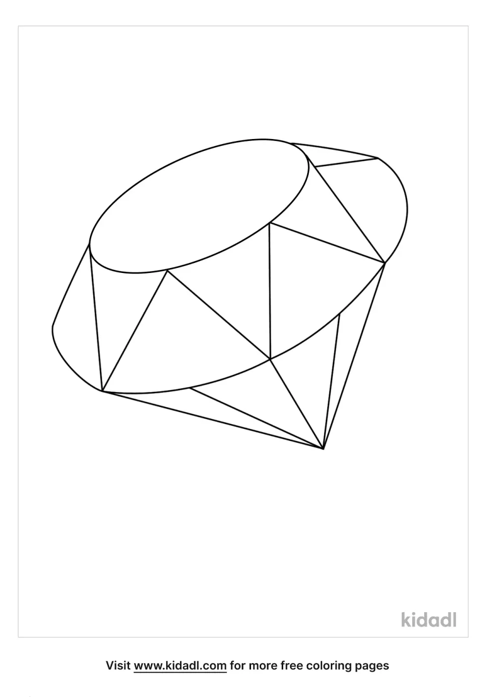 Ruby Stone Coloring Page
