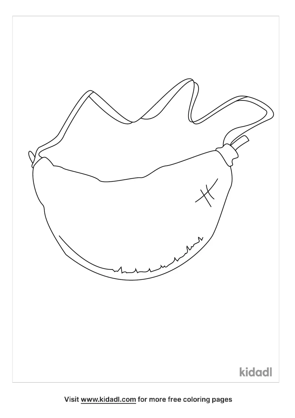 Wine Skins Coloring Page