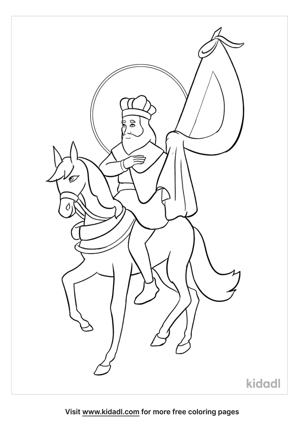 St Wenceslaus Coloring Page