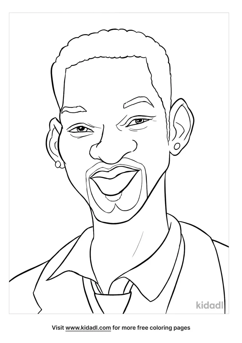 Will Smith Coloring Page