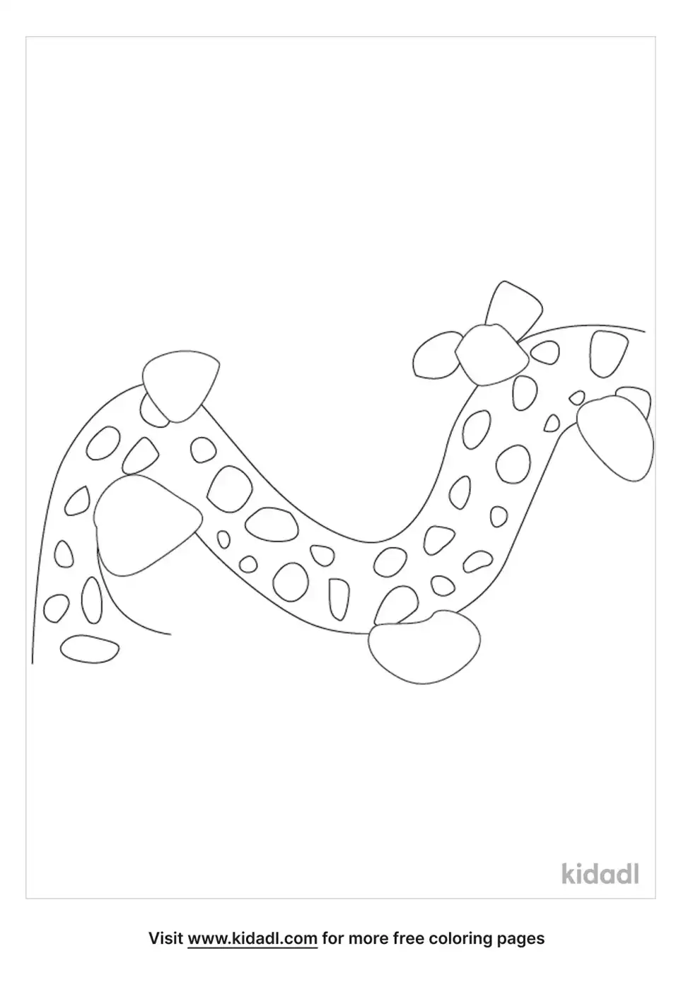 Pebbles On The Road Coloring Page