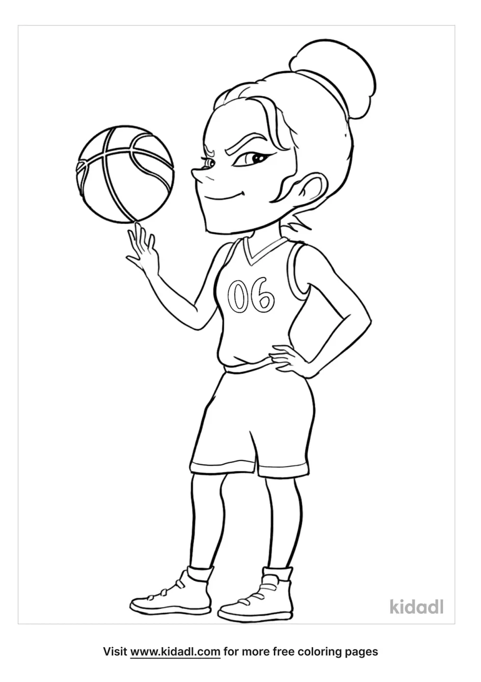 Woman Basketball Player