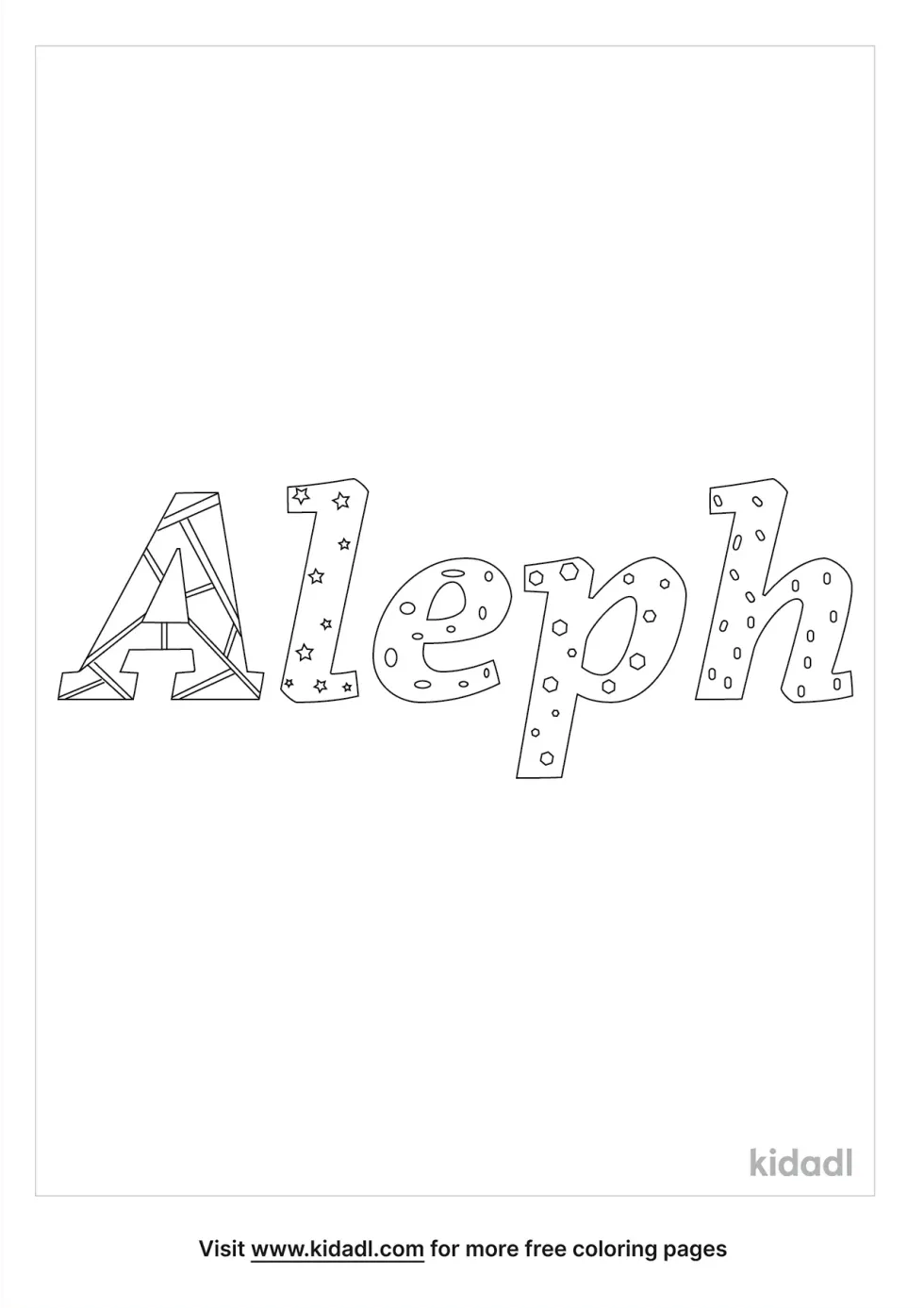 Letter Aleph