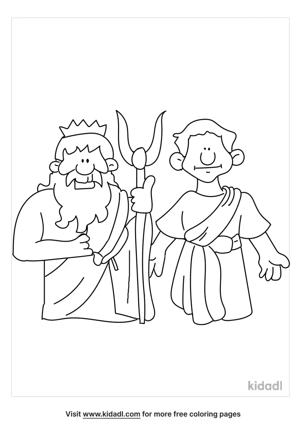 Greece And Rome For Kids Coloring Page