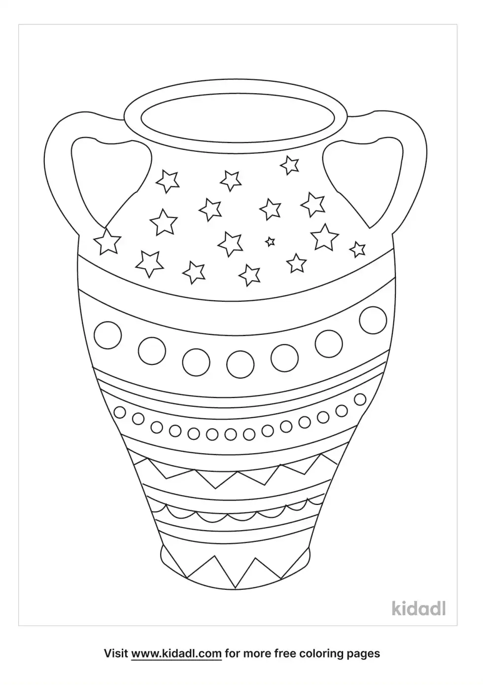 Paint Pottery Coloring Page