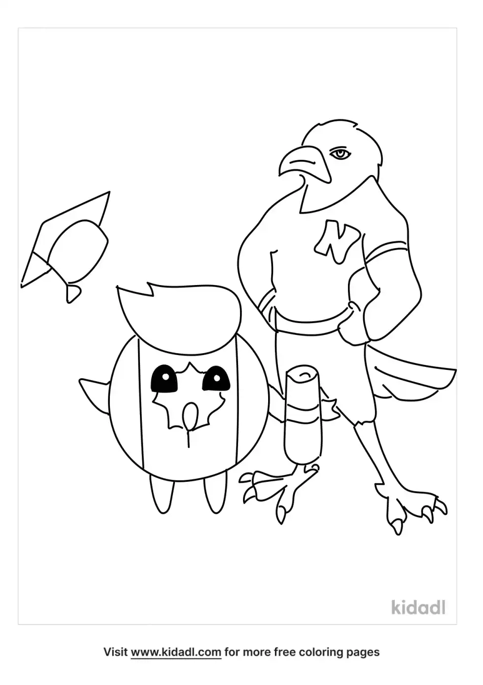 Liberty North High School Coloring Page