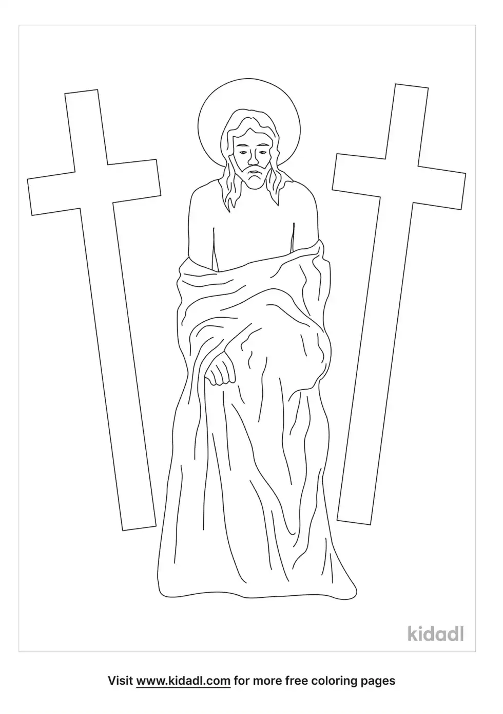 Station 10 Coloring Page