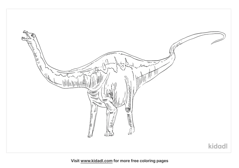 Limaysaurus Coloring Page