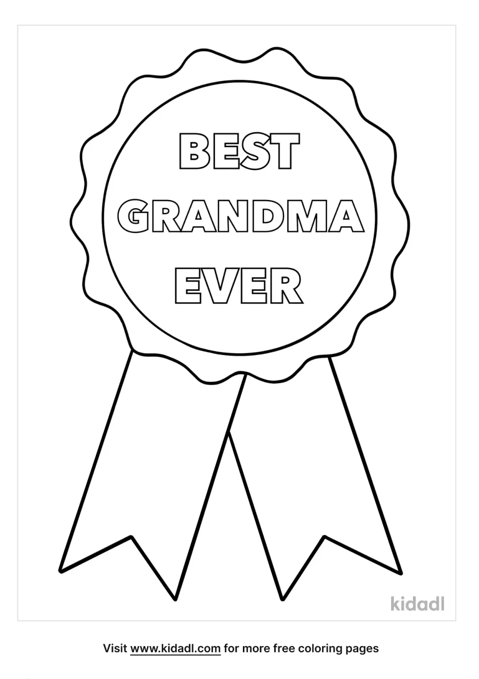 Best Grandma Ribbon
