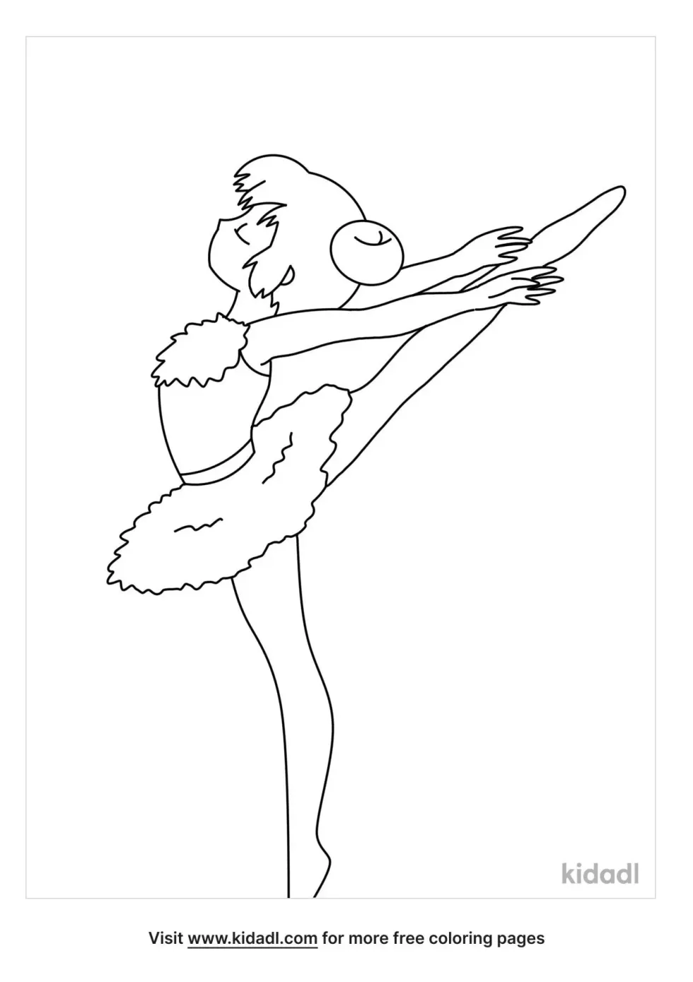 Anime Girl Ballerina