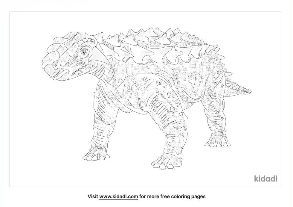Europelta Coloring Page