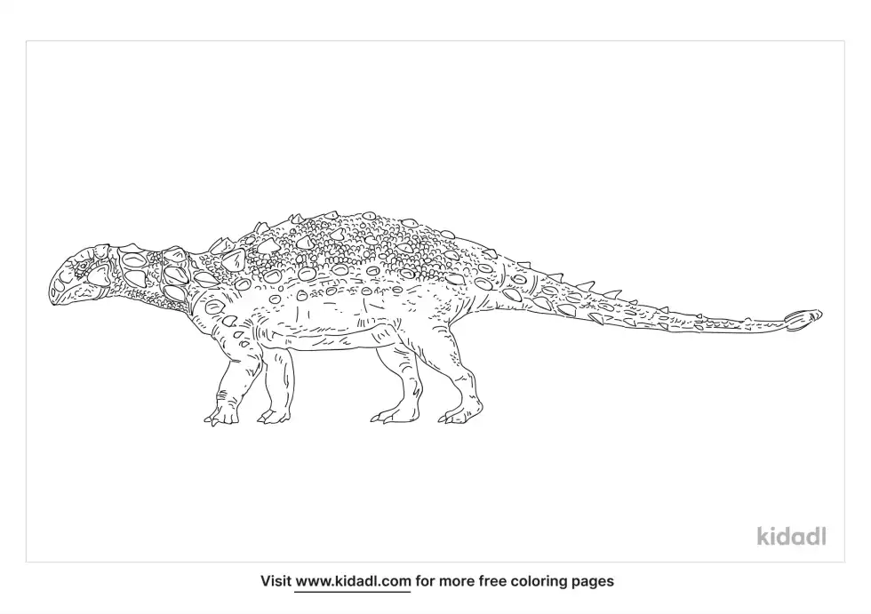 Dyoplosaurus Coloring Page
