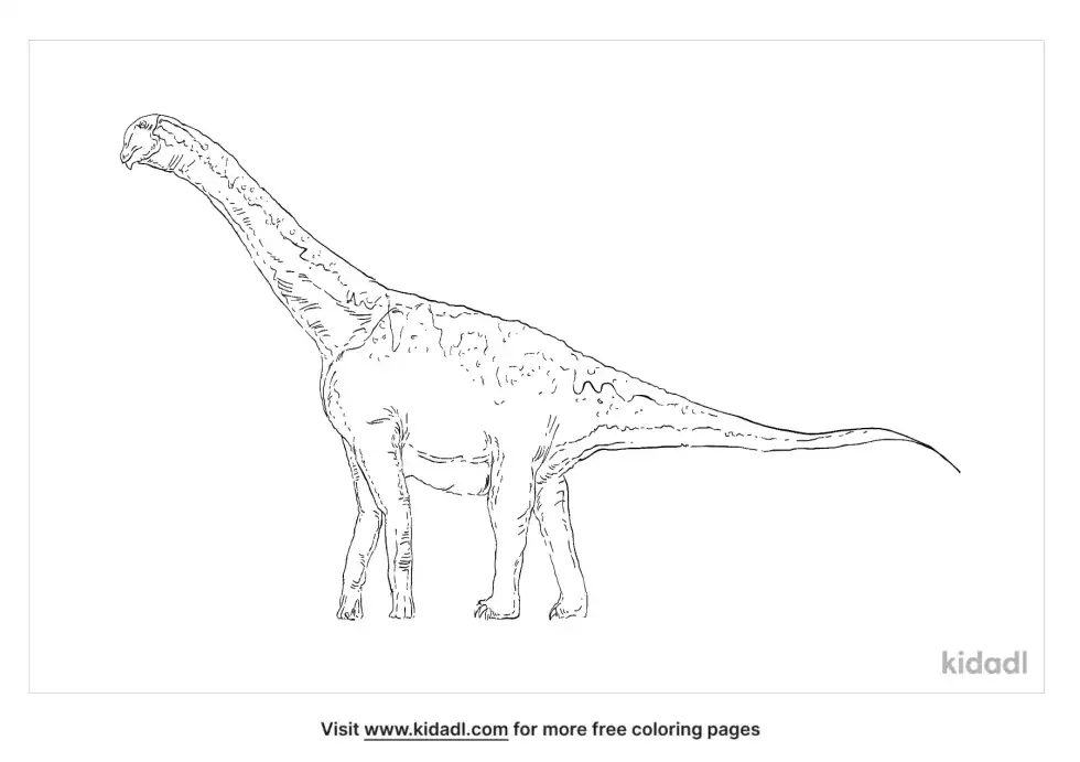 Argyrosaurus Coloring Page