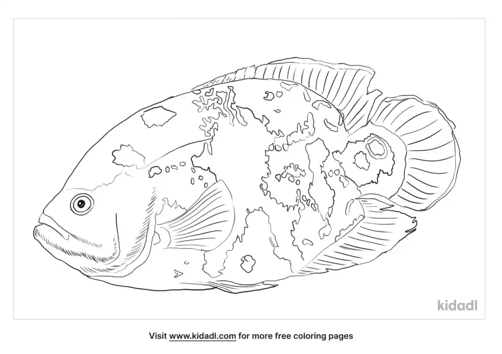 Tiger Oscar Coloring Page