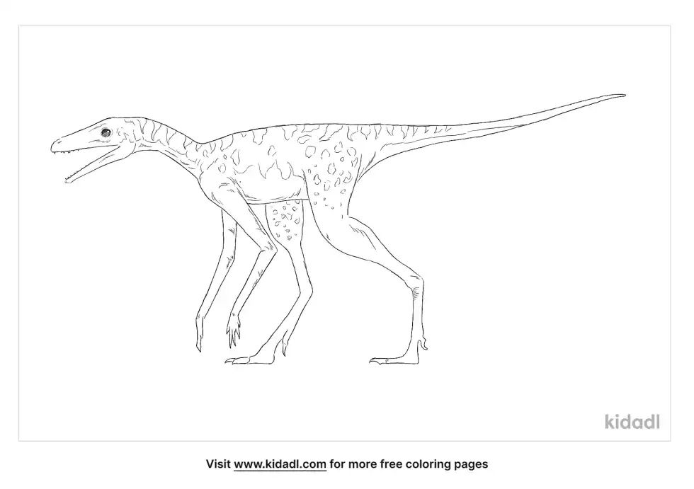 Lagerpeton Coloring Page