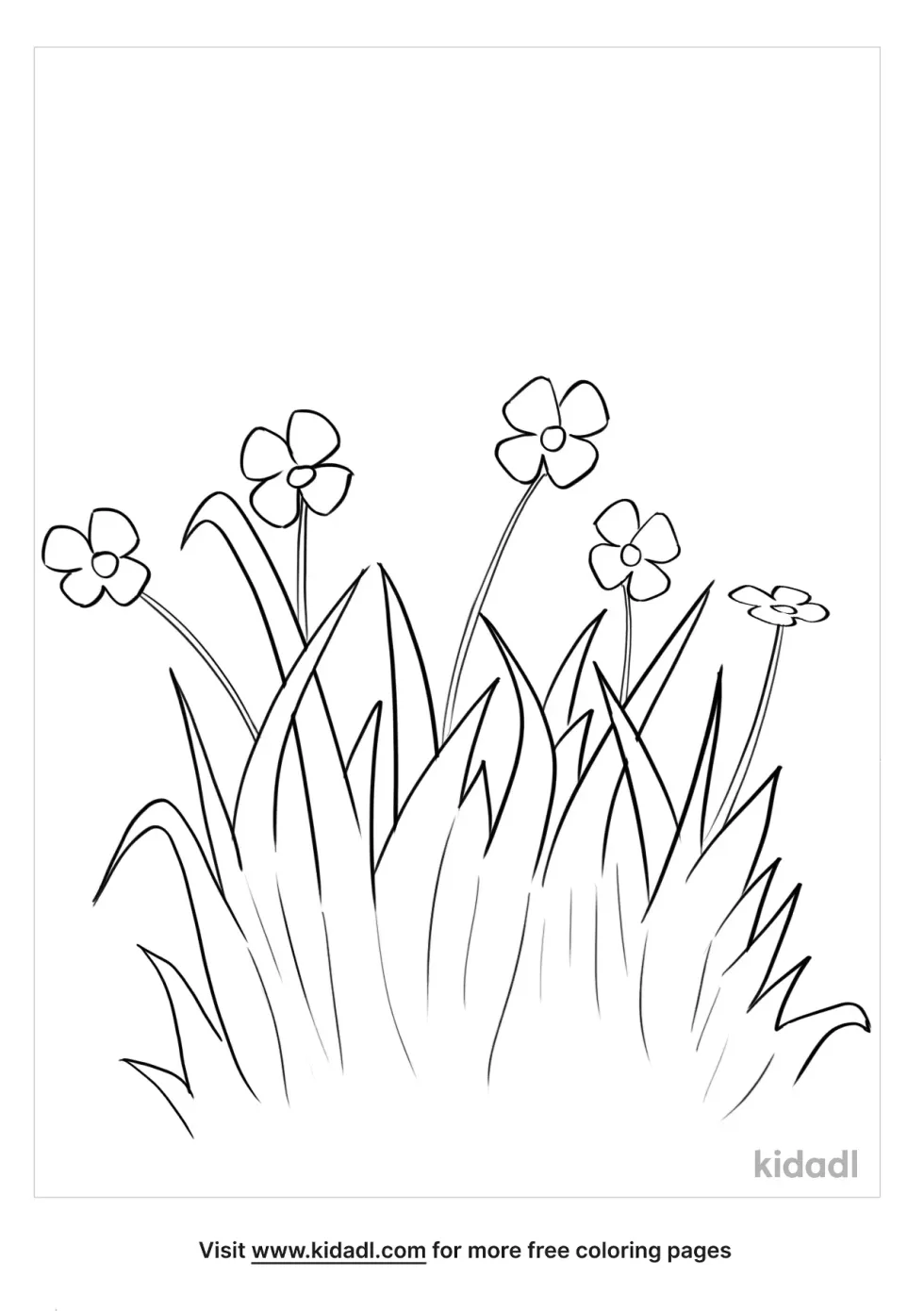 Grass And Flower